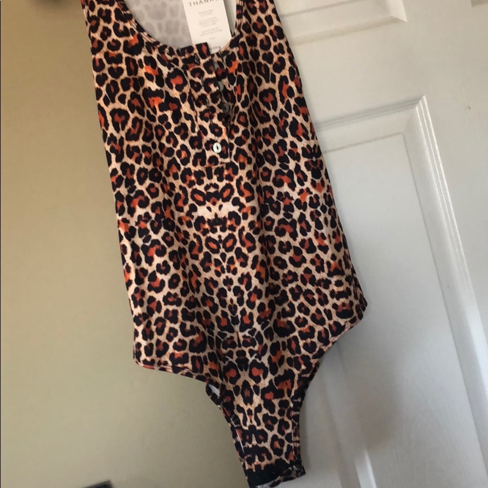 Cheetah print bodysuit